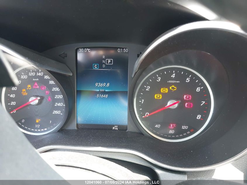 2020 Mercedes-Benz C-Class VIN: WDDWH8EB8LF930599 Lot: 12041060