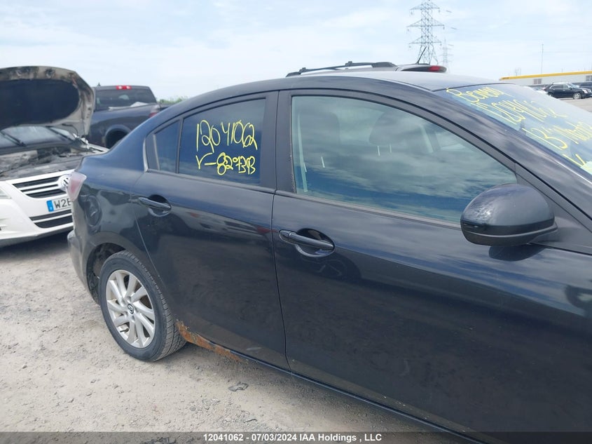 2013 Mazda 3 I VIN: JM1BL1UF8D1827393 Lot: 12041062