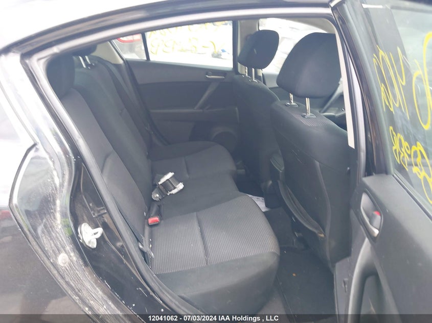 2013 Mazda 3 I VIN: JM1BL1UF8D1827393 Lot: 12041062