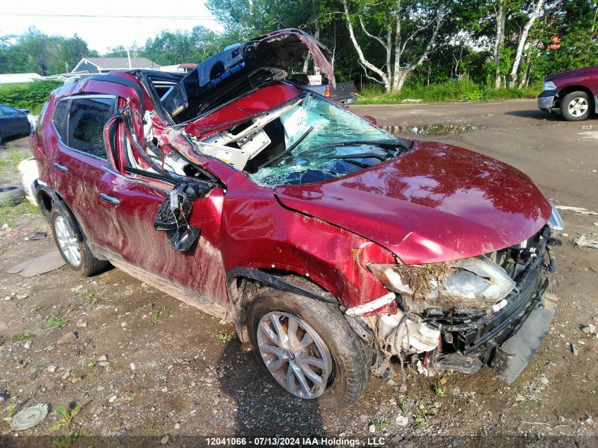 2018 Nissan Rogue Sv/Sl VIN: 5N1AT2MV4JC781257 Lot: 12041066