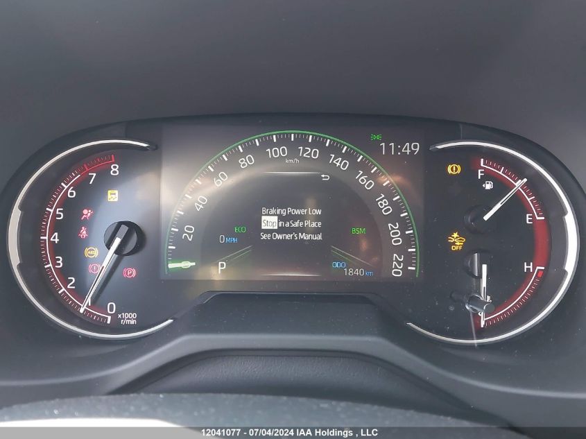 2024 Toyota Rav4 VIN: 2T3R1RFV8RW455697 Lot: 12041077