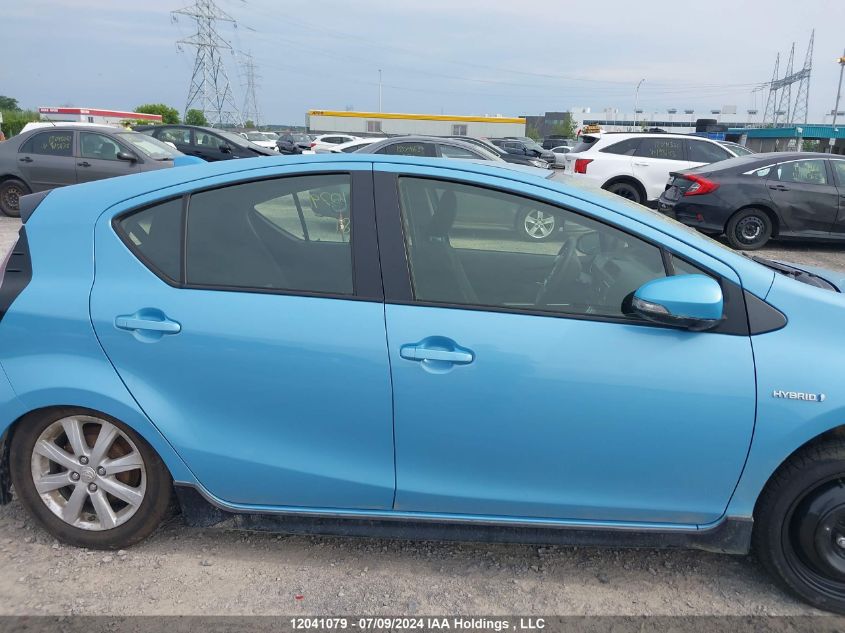 2017 Toyota Prius VIN: JTDKDTB39H1594681 Lot: 12041079