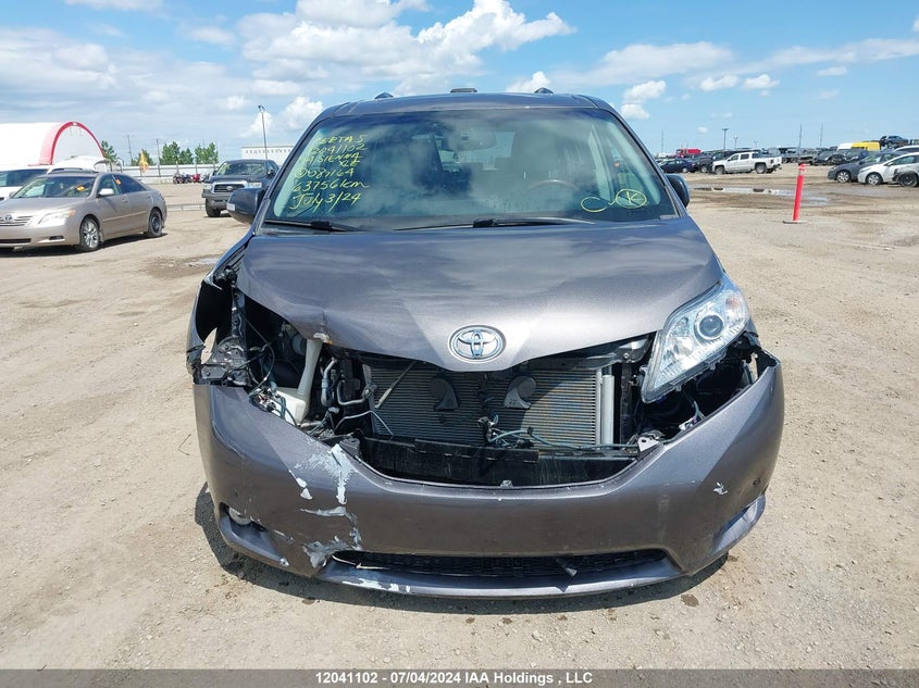 2014 Toyota Sienna Xle/Limited VIN: 5TDDK3DC4ES087164 Lot: 12041102