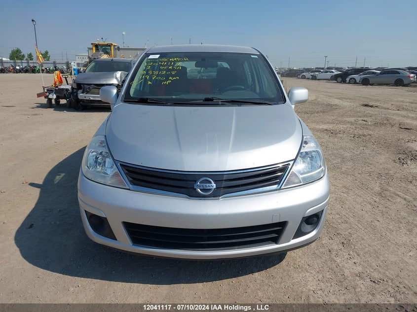 2012 Nissan Versa VIN: 3N1BC1CP7CL381208 Lot: 12041117