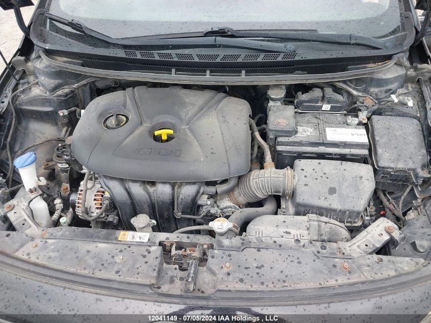 2017 Kia Forte Ex/Sx VIN: 3KPFN4A84HE106218 Lot: 12041149