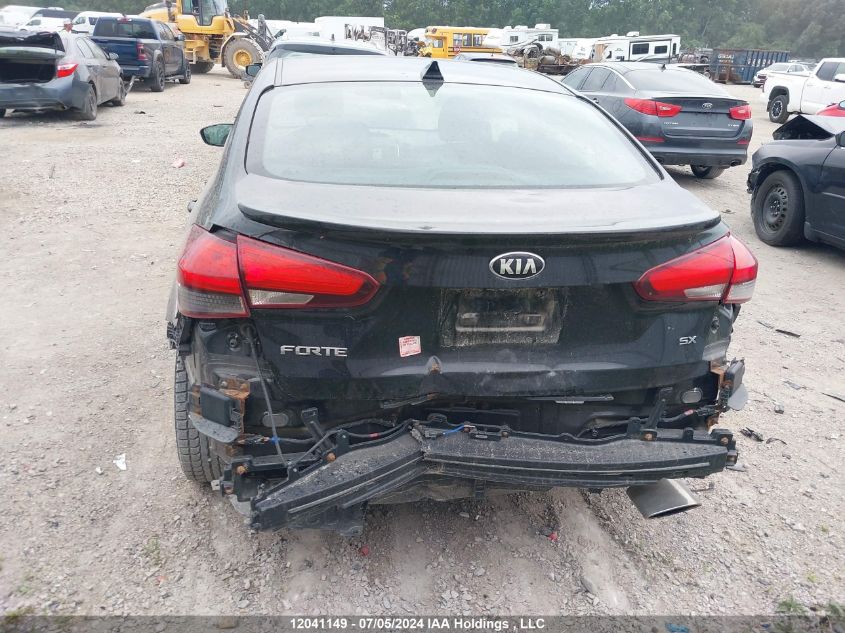 2017 Kia Forte Ex/Sx VIN: 3KPFN4A84HE106218 Lot: 12041149