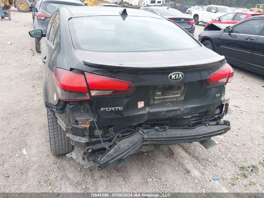 2017 Kia Forte Ex/Sx VIN: 3KPFN4A84HE106218 Lot: 12041149