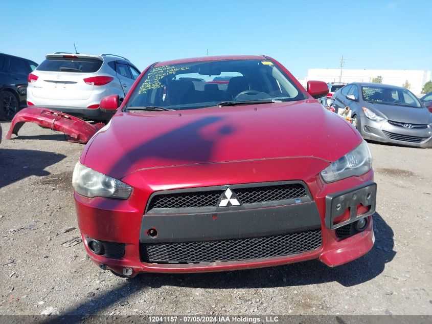 2009 Mitsubishi Lancer VIN: JA3AU26U89U606195 Lot: 12041157