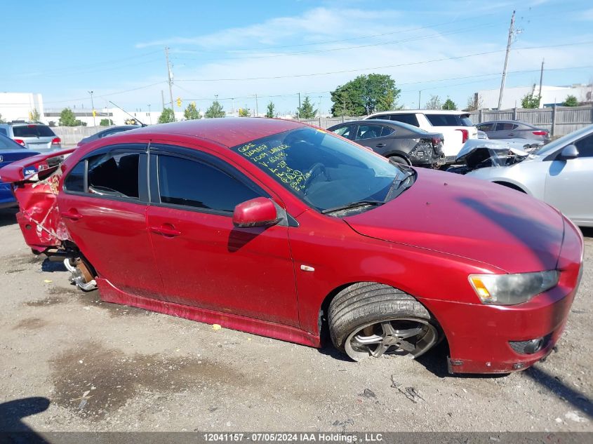 2009 Mitsubishi Lancer VIN: JA3AU26U89U606195 Lot: 12041157