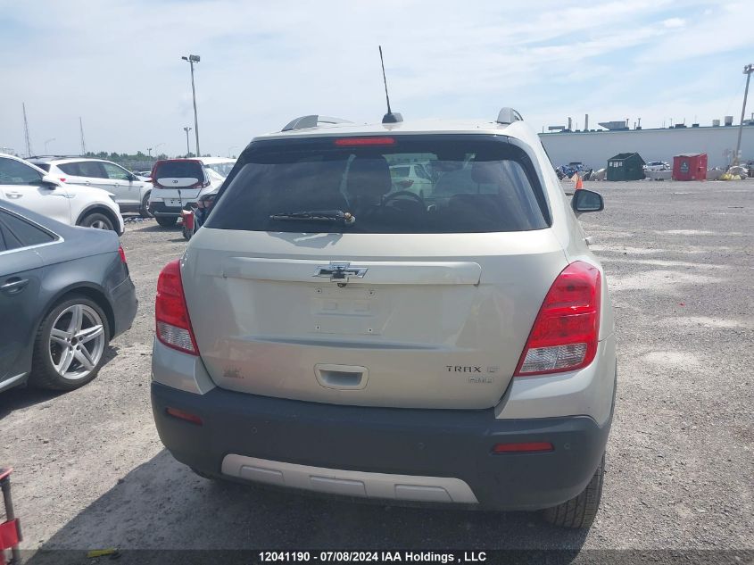 2015 Chevrolet Trax VIN: 3GNCJSSB5FL161127 Lot: 12041190