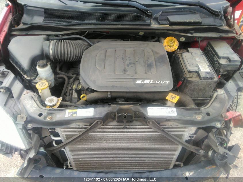 2016 Dodge Grand Caravan Se/Sxt VIN: 2C4RDGBGXGR201046 Lot: 12041192