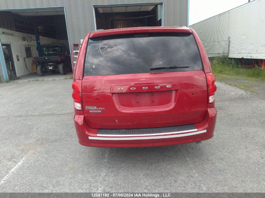 2016 Dodge Grand Caravan Se/Sxt VIN: 2C4RDGBGXGR201046 Lot: 12041192