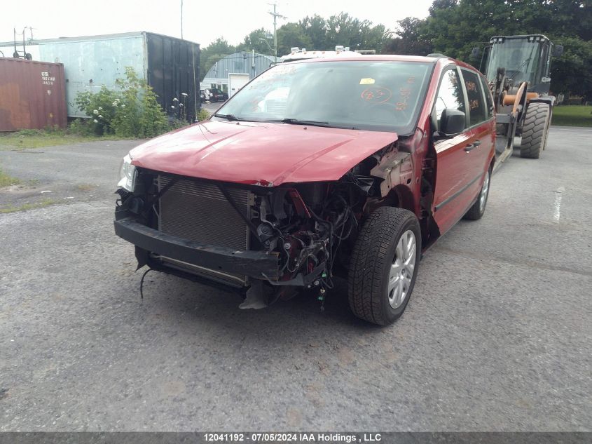 2016 Dodge Grand Caravan Se/Sxt VIN: 2C4RDGBGXGR201046 Lot: 12041192