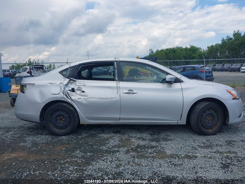 2013 Nissan Sentra S/Sv/Sr/Sl VIN: 3N1AB7AP3DL756548 Lot: 12041193