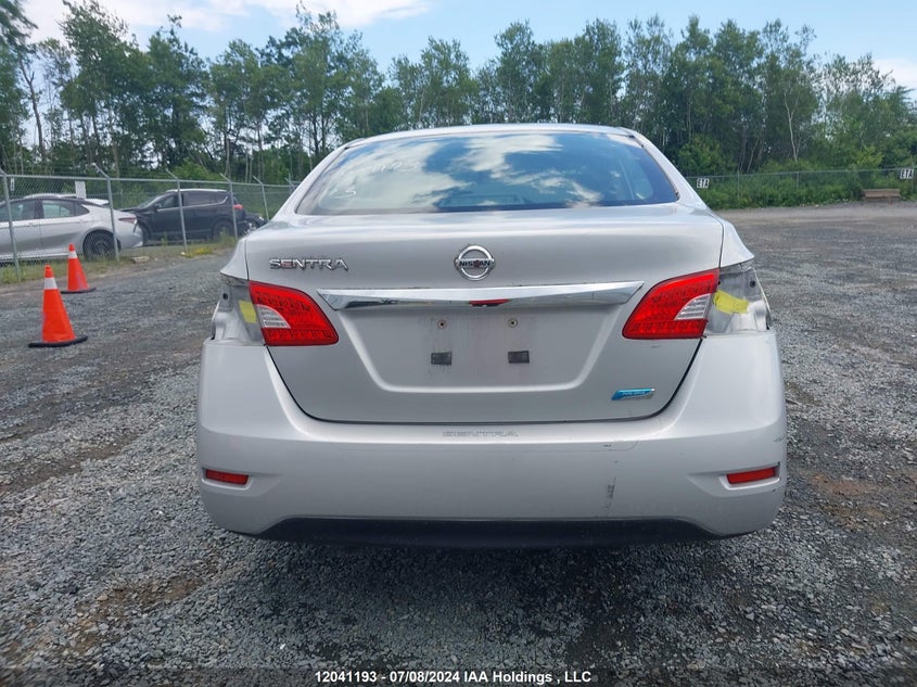 2013 Nissan Sentra S/Sv/Sr/Sl VIN: 3N1AB7AP3DL756548 Lot: 12041193