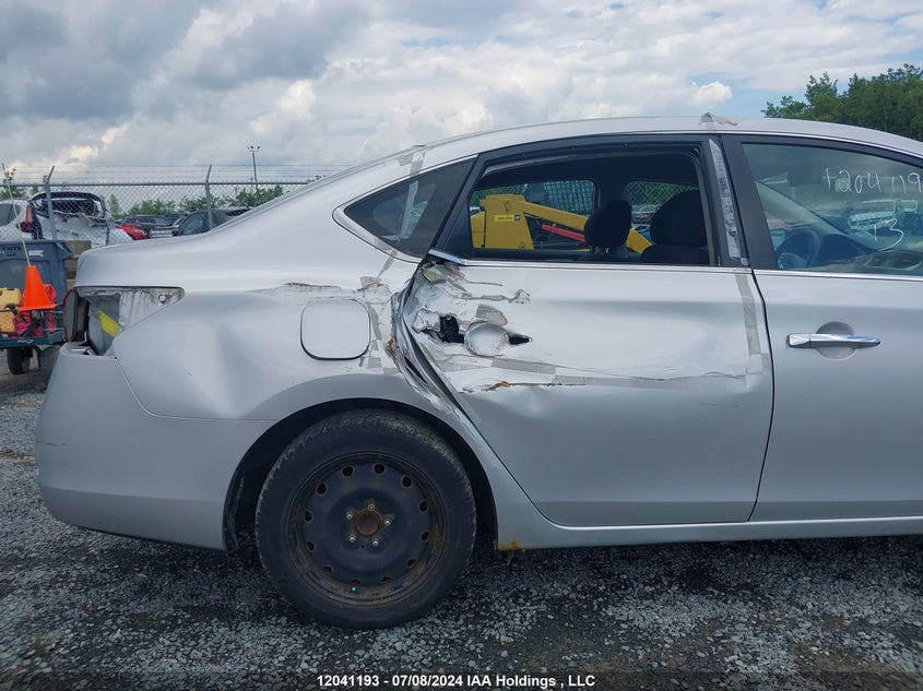 2013 Nissan Sentra S/Sv/Sr/Sl VIN: 3N1AB7AP3DL756548 Lot: 12041193