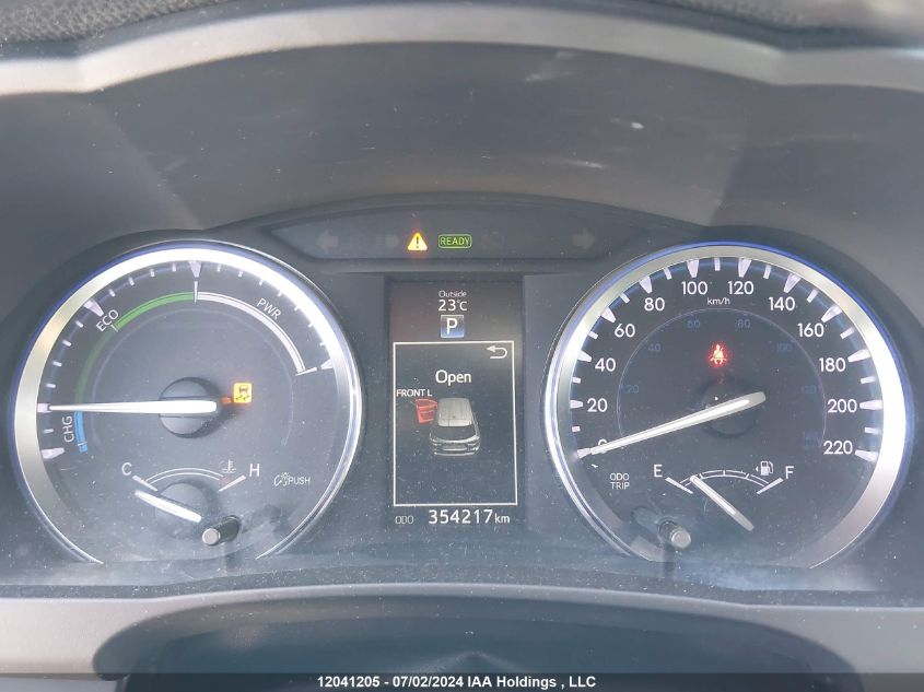 2014 Toyota Highlander Hybrid Limited/Ltd Platnm VIN: 5TDDCRFHXES006094 Lot: 12041205