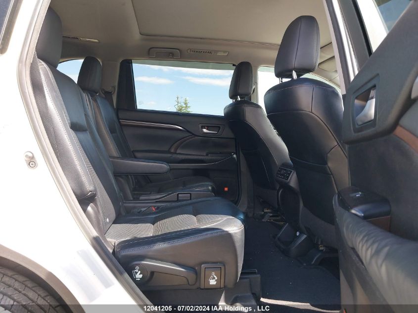 2014 Toyota Highlander Hybrid Limited/Ltd Platnm VIN: 5TDDCRFHXES006094 Lot: 12041205