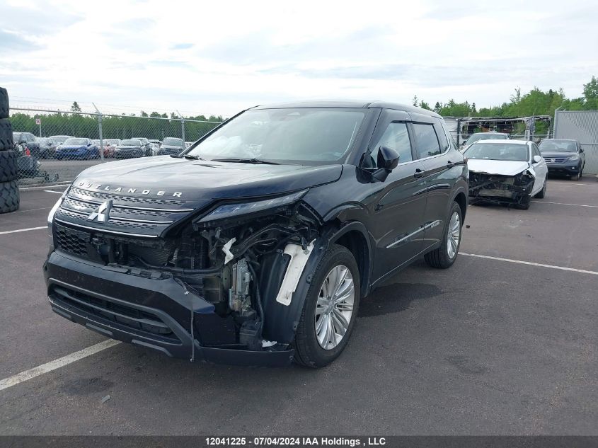 2022 Mitsubishi Outlander Es VIN: JA4J4TA86NZ619911 Lot: 12041225