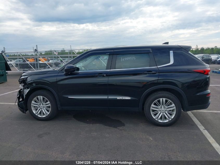 2022 Mitsubishi Outlander Es VIN: JA4J4TA86NZ619911 Lot: 12041225