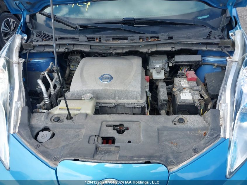 2013 Nissan Leaf S/Sv/Sl VIN: 1N4AZ0CP3DC424382 Lot: 12041226