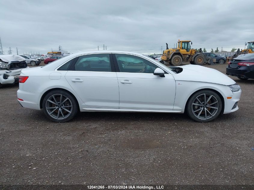 2017 Audi A4 Premium Plus VIN: WAUENAF40HN035432 Lot: 12041265