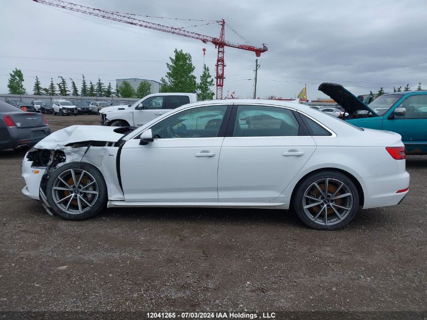 2017 Audi A4 Premium Plus VIN: WAUENAF40HN035432 Lot: 12041265