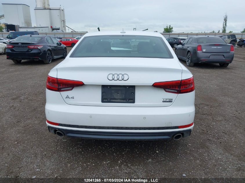 2017 Audi A4 Premium Plus VIN: WAUENAF40HN035432 Lot: 12041265