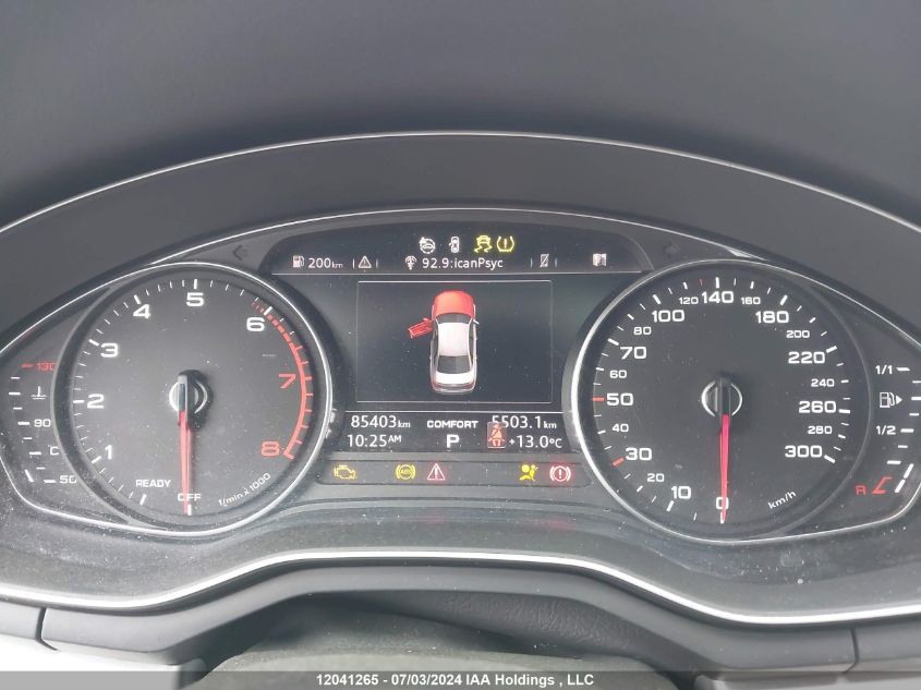 2017 Audi A4 Premium Plus VIN: WAUENAF40HN035432 Lot: 12041265