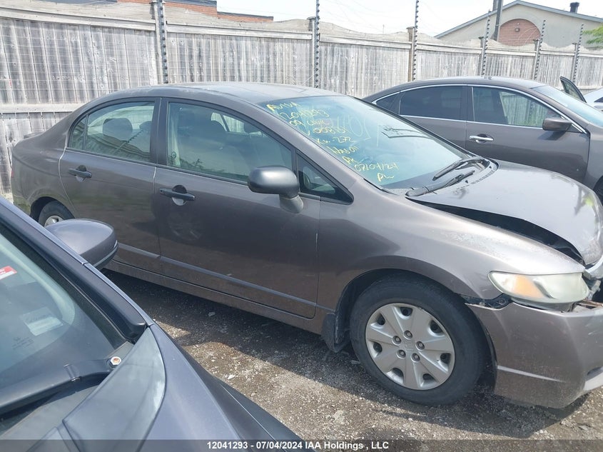 2009 Honda Civic Sdn VIN: 2HGFA16299H008131 Lot: 12041293