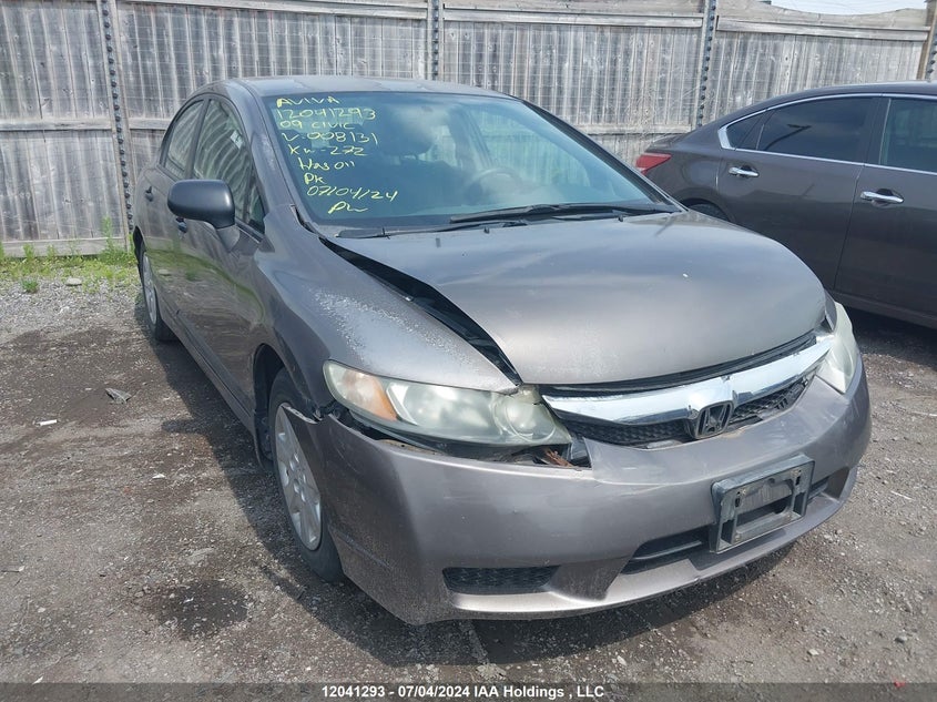 2009 Honda Civic Sdn VIN: 2HGFA16299H008131 Lot: 12041293