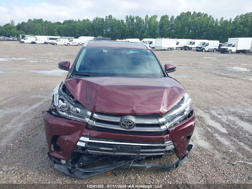 2018 Toyota Highlander Se/Xle VIN: 5TDJZRFH2JS913224 Lot: 12041302