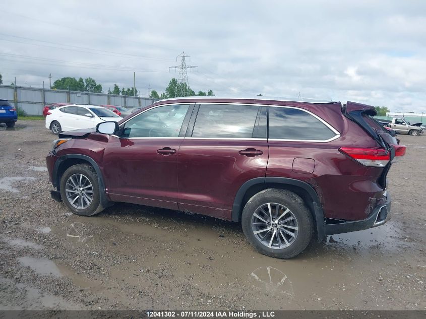 2018 Toyota Highlander Se/Xle VIN: 5TDJZRFH2JS913224 Lot: 12041302