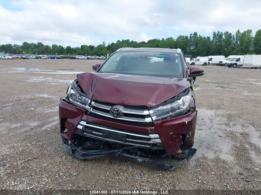 2018 Toyota Highlander Se/Xle VIN: 5TDJZRFH2JS913224 Lot: 12041302