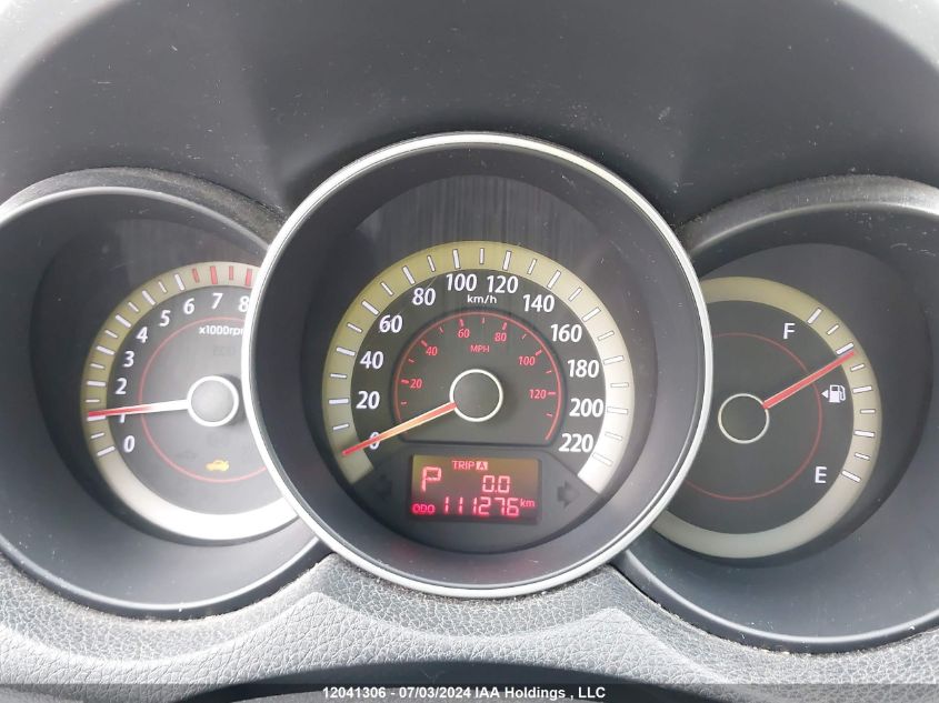 2011 Kia Forte VIN: KNAFU4A25B5318771 Lot: 12041306