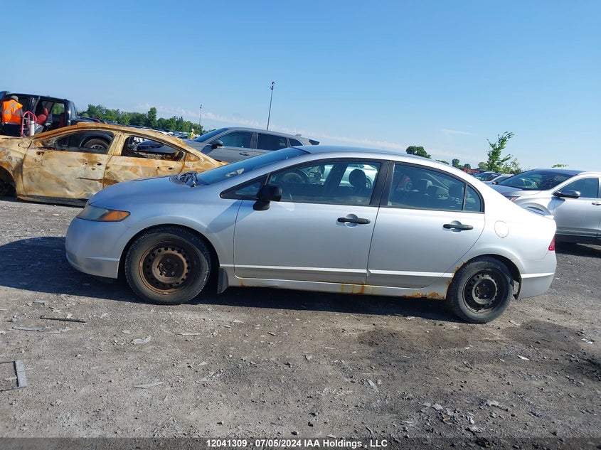 2008 Honda Civic Sdn VIN: 2HGFA164X8H125295 Lot: 12041309