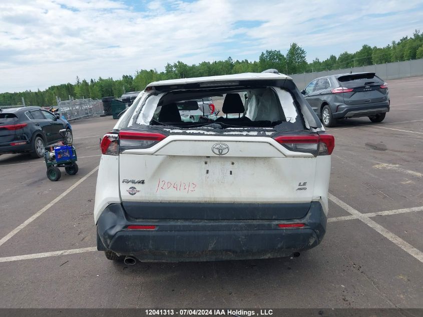 2019 Toyota Rav4 Le VIN: 2T3B1RFV5KW056205 Lot: 12041313