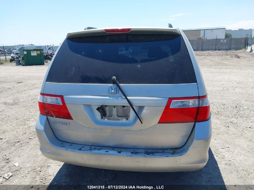 2006 Honda Odyssey VIN: 5FNRL38416B505658 Lot: 12041315