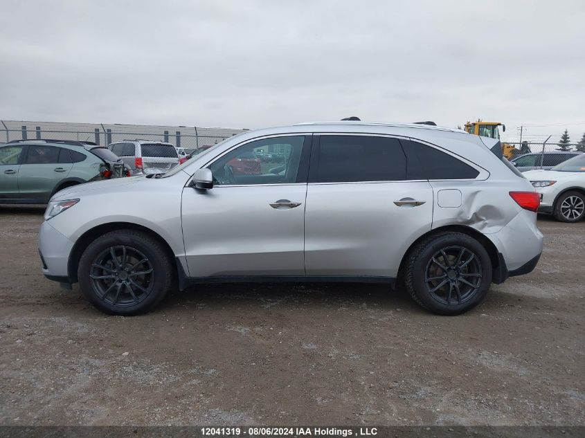 2014 Acura Mdx VIN: 5FRYD4H80EB505682 Lot: 12041319