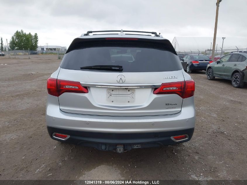 2014 Acura Mdx VIN: 5FRYD4H80EB505682 Lot: 12041319