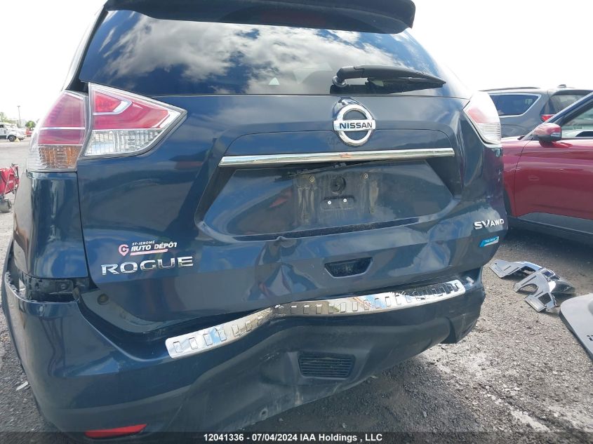 2015 Nissan Rogue VIN: 5N1AT2MV8FC834713 Lot: 12041336