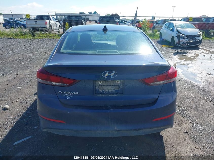 2018 Hyundai Elantra VIN: KMHD84LF0JU698732 Lot: 12041338