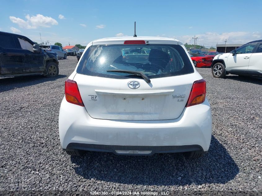 2015 Toyota Yaris VIN: VNKKTUD38FA036900 Lot: 12041350