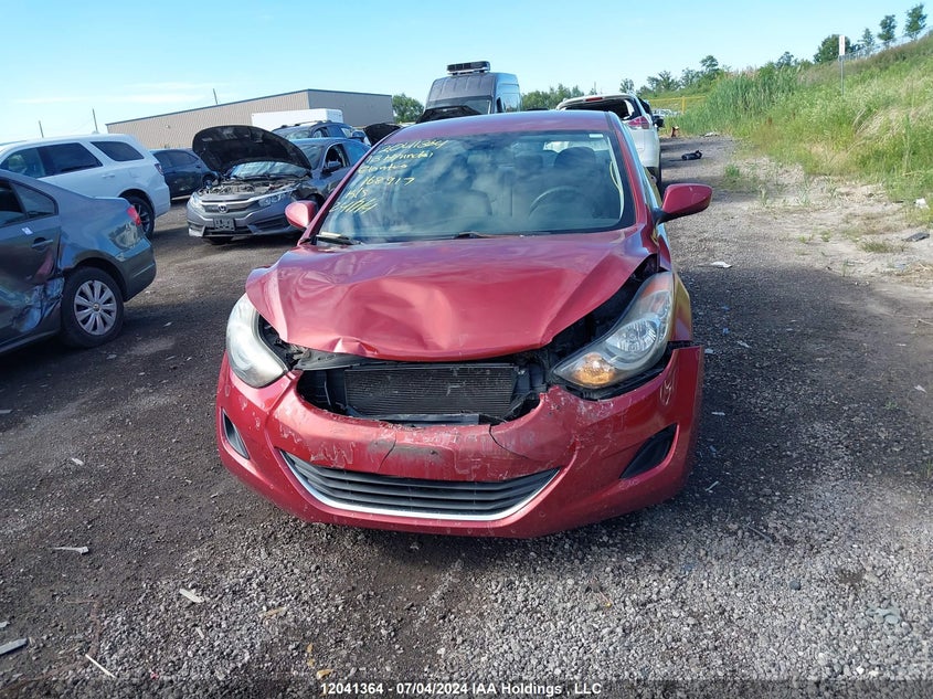 2013 Hyundai Elantra Gls/Limited VIN: 5NPDH4AE7DH168917 Lot: 12041364