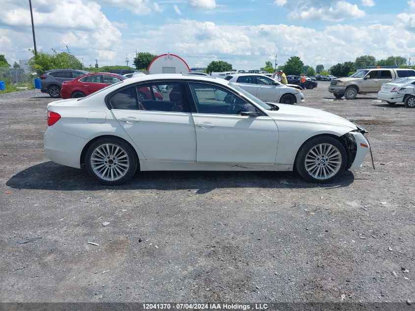 2014 BMW 3 Series VIN: WBA3C3C59EF985879 Lot: 12041370