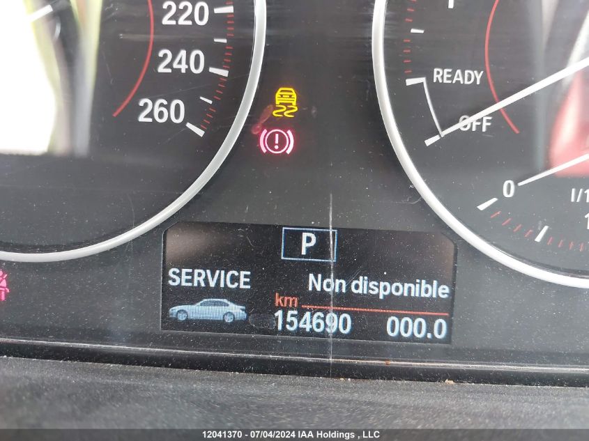 2014 BMW 3 Series VIN: WBA3C3C59EF985879 Lot: 12041370