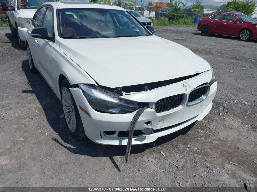 2014 BMW 3 Series VIN: WBA3C3C59EF985879 Lot: 12041370