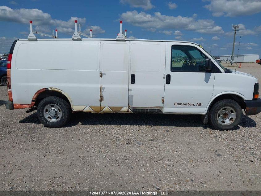 2008 Chevrolet Express Cargo Van VIN: 1GCHG39K481183591 Lot: 12041377