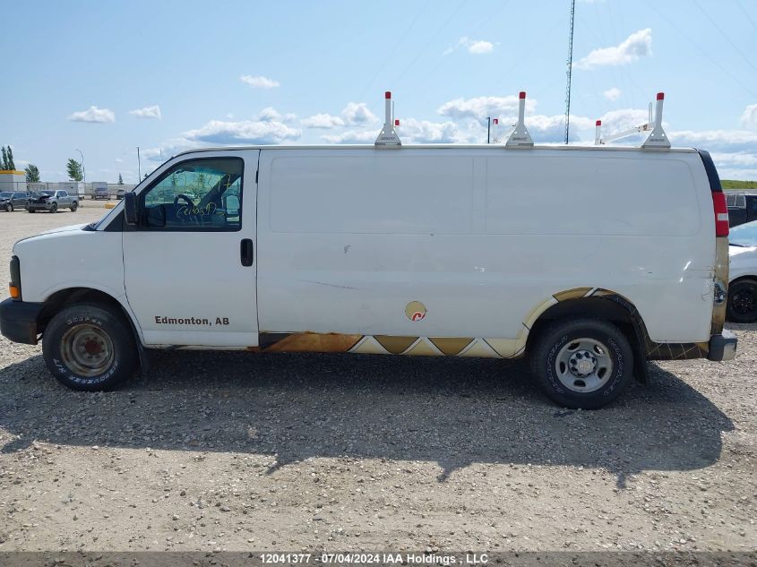 2008 Chevrolet Express Cargo Van VIN: 1GCHG39K481183591 Lot: 12041377