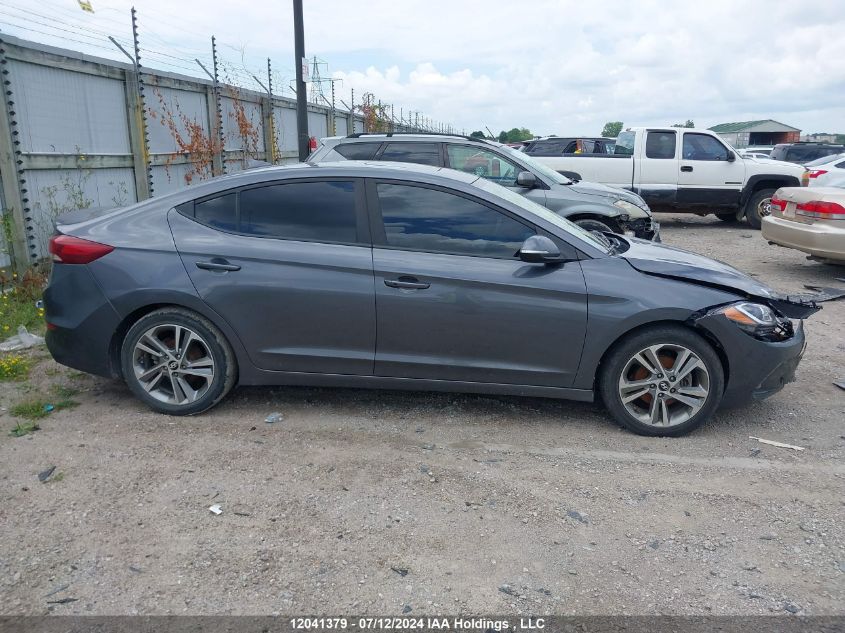 2018 Hyundai Elantra Gls VIN: KMHD84LF4JU484973 Lot: 12041379